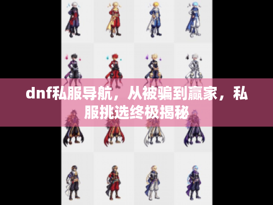 dnf私服导航，从被骗到赢家，私服挑选终极揭秘
