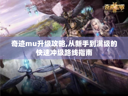 奇迹mu升级攻略,从新手到满级的快速冲级路线指南