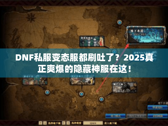 DNF私服变态服都刷吐了？2025真正爽爆的隐藏神服在这！