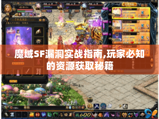 魔域SF漏洞实战指南,玩家必知的资源获取秘籍