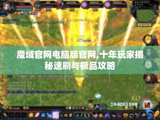 魔域官网电脑版官网,十年玩家揭秘速刷与极品攻略