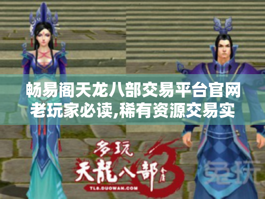 畅易阁天龙八部交易平台官网老玩家必读,稀有资源交易实战手册