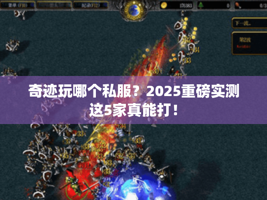 奇迹玩哪个私服？2025重磅实测这5家真能打！
