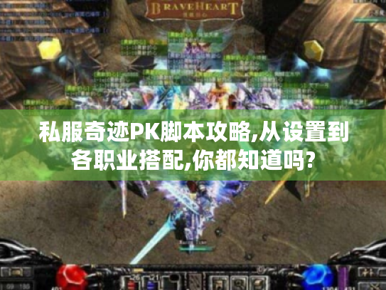 私服奇迹PK脚本攻略,从设置到各职业搭配,你都知道吗? 私服奇迹PK脚本攻略,从设置到各职业搭配,你都知道吗?