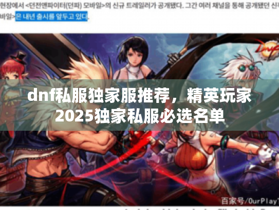 dnf私服独家服推荐，精英玩家2025独家私服必选名单