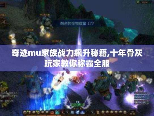 奇迹mu家族战力飙升秘籍,十年骨灰玩家教你称霸全服