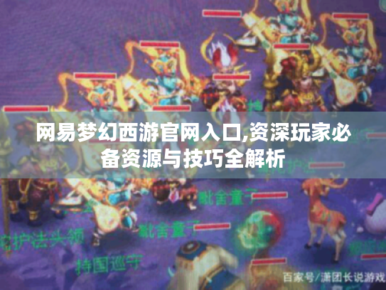 网易梦幻西游官网入口,资深玩家必备资源与技巧全解析
