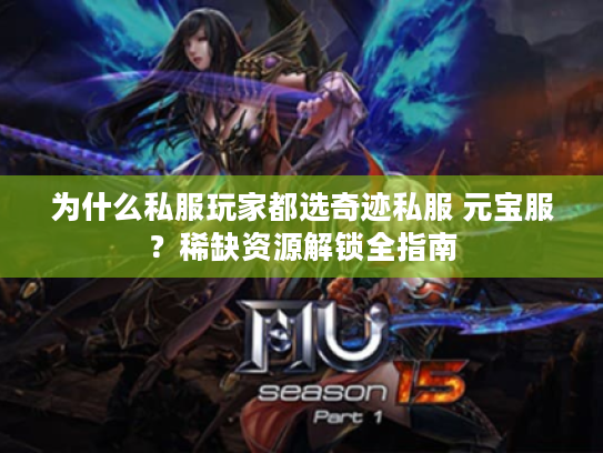 为什么私服玩家都选奇迹私服 元宝服？稀缺资源解锁全指南