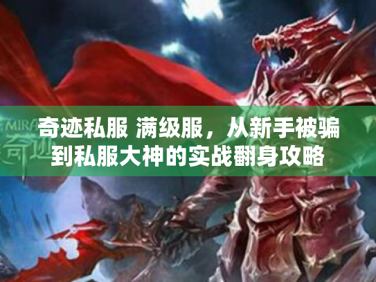 奇迹私服 满级服，从新手被骗到私服大神的实战翻身攻略