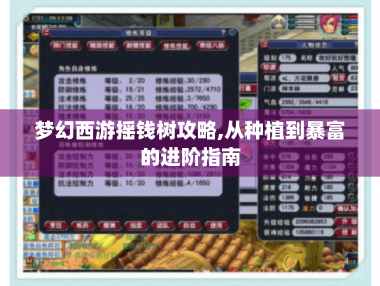 梦幻西游摇钱树攻略,从种植到暴富的进阶指南