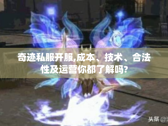 奇迹私服开服,成本、技术、合法性及运营你都了解吗?