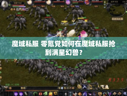 魔域私服 零氪党如何在魔域私服抢到满星幻兽？