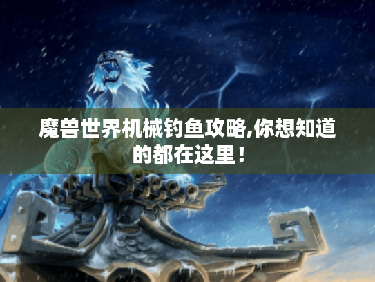 魔兽世界机械钓鱼攻略,你想知道的都在这里！