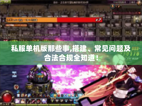 私服单机版那些事,搭建、常见问题及合法合规全知道！