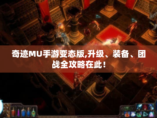 奇迹MU手游变态版,升级、装备、团战全攻略在此！