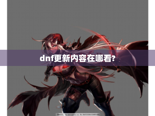 dnf更新内容在哪看?