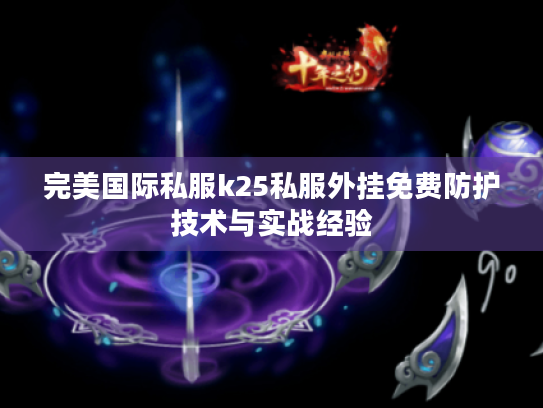 完美国际私服k25私服外挂免费防护技术与实战经验