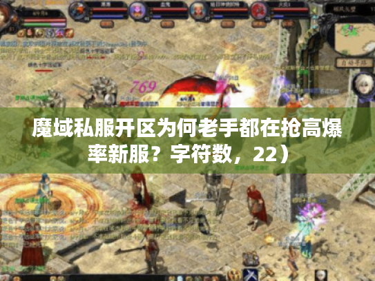 魔域私服开区为何老手都在抢高爆率新服？字符数，22）