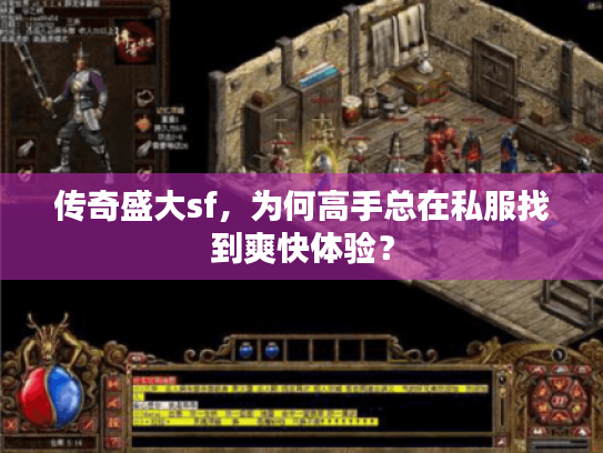 传奇盛大sf，为何高手总在私服找到爽快体验？