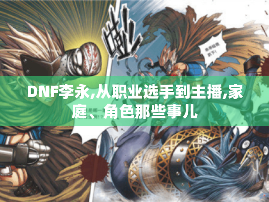 DNF李永,从职业选手到主播,家庭、角色那些事儿