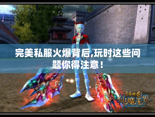 完美私服火爆背后,玩时这些问题你得注意！
