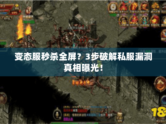变态服秒杀全屏?3步破解私服漏洞真相曝光! 变态服秒杀全屏?3步破解私服漏洞真相曝光!