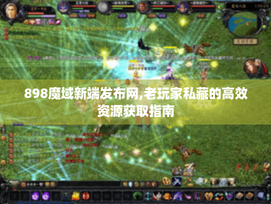 898魔域新端发布网,老玩家私藏的高效资源获取指南