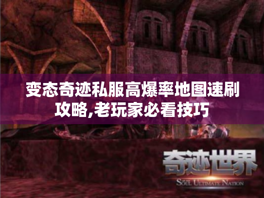 变态奇迹私服高爆率地图速刷攻略,老玩家必看技巧 变态奇迹私服高爆率地图速刷攻略,老玩家必看技巧