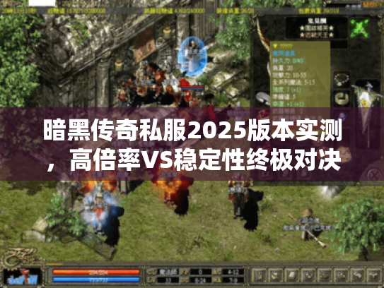 暗黑传奇私服2025版本实测，高倍率VS稳定性终极对决
