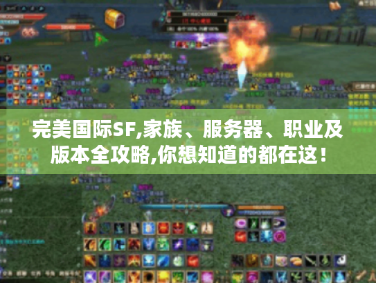 完美国际SF,家族、服务器、职业及版本全攻略,你想知道的都在这！
