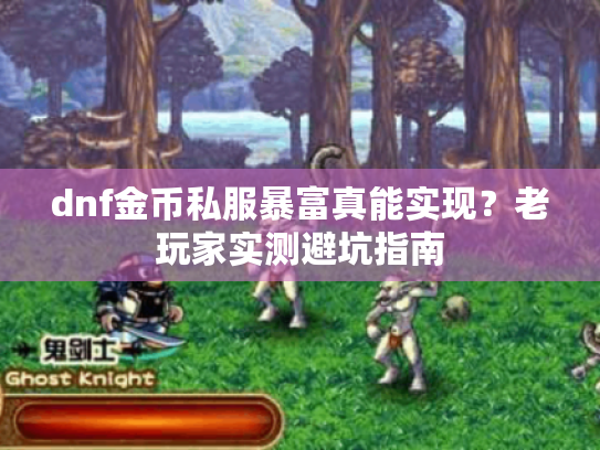 dnf金币私服暴富真能实现？老玩家实测避坑指南