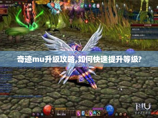 奇迹mu升级攻略,如何快速提升等级?