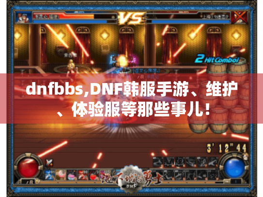 dnfbbs,DNF韩服手游、维护、体验服等那些事儿！