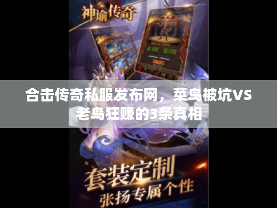 合击传奇私服发布网，菜鸟被坑VS老鸟狂赚的3条真相