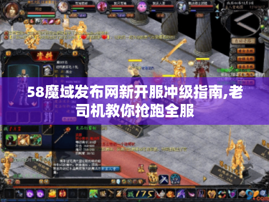 58魔域发布网新开服冲级指南,老司机教你抢跑全服