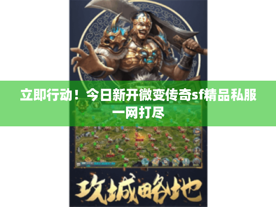 立即行动！今日新开微变传奇sf精品私服一网打尽