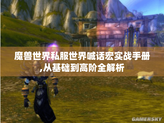 魔兽世界私服世界喊话宏实战手册,从基础到高阶全解析 魔兽世界私服世界喊话宏实战手册,从基础到高阶全解析