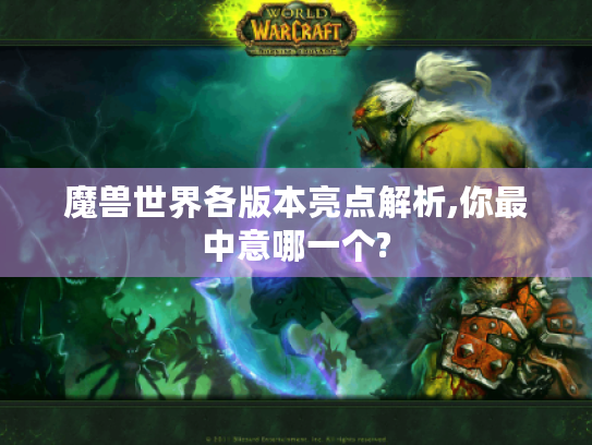 魔兽世界各版本亮点解析,你最中意哪一个?