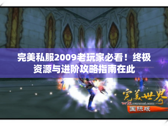 完美私服2009老玩家必看！终极资源与进阶攻略指南在此