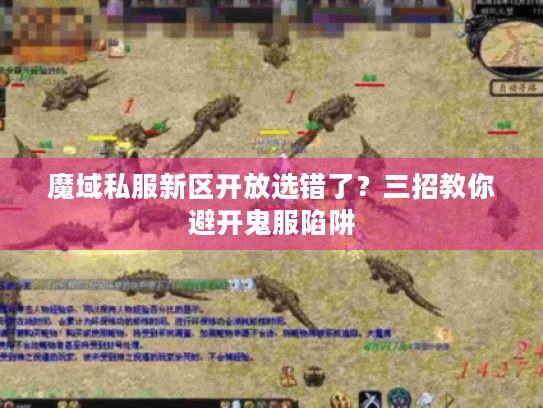 魔域私服新区开放选错了？三招教你避开鬼服陷阱