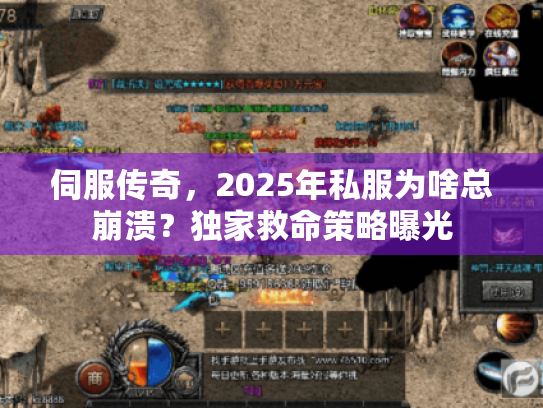 伺服传奇，2025年私服为啥总崩溃？独家救命策略曝光