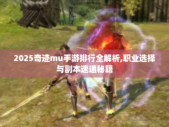 2025奇迹mu手游排行全解析,职业选择与副本速通秘籍