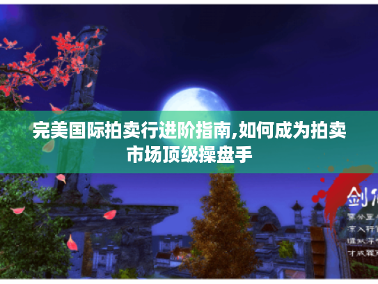 完美国际拍卖行进阶指南,如何成为拍卖市场顶级操盘手 完美国际拍卖行进阶指南,如何成为拍卖市场顶级操盘手