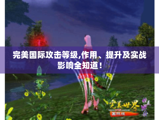 完美国际攻击等级,作用、提升及实战影响全知道！