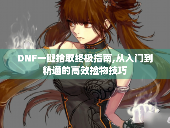 DNF一键拾取终极指南,从入门到精通的高效捡物技巧