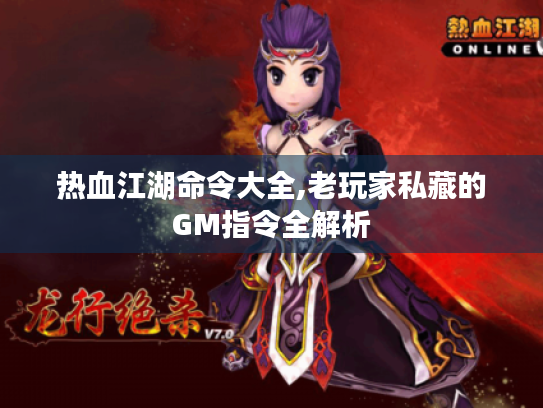 热血江湖命令大全,老玩家私藏的GM指令全解析