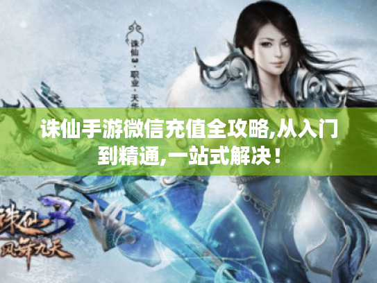 诛仙手游微信充值全攻略,从入门到精通,一站式解决！