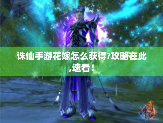 诛仙手游花嫁怎么获得?攻略在此,速看！
