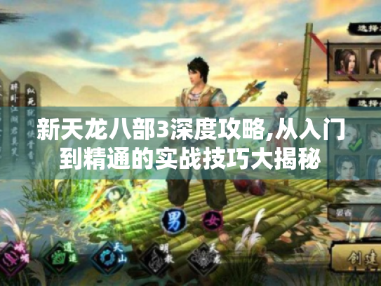 新天龙八部3深度攻略,从入门到精通的实战技巧大揭秘