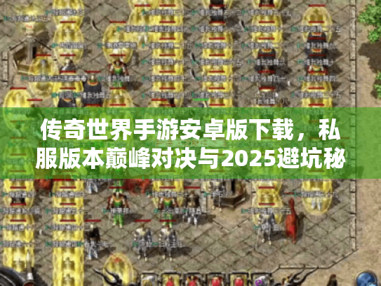 传奇世界手游安卓版下载，私服版本巅峰对决与2025避坑秘笈